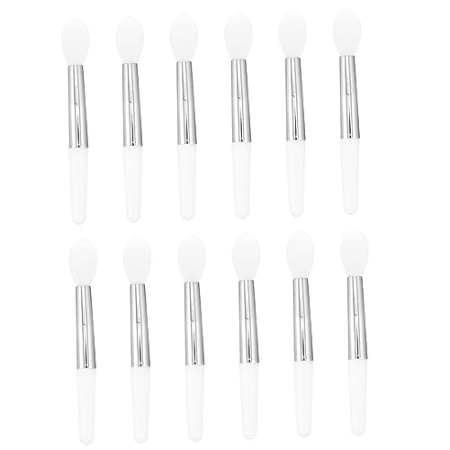 Gogogmee Professional Makeup Brush Set 12pcs Silicone Lip Mask Brush for Easy Lip Gloss Application