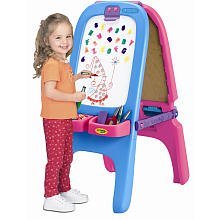 Crayola Magnetic Double Easel - Pink