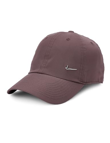 Image of Nike Unisex Adult Dri-FIT Club Unstructured Metal Swoosh Cap Hat | Mens and Womens