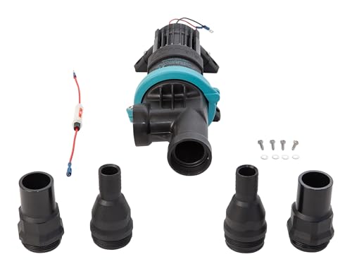 Whale Gulper Grouper MK3 Pump (24V) - Fishbox Discharge Pump. Ideal Non-Clog Macerator Replacement Pump with 90 degree Ports for Fishbox Installations, BP4774 by Whale - Image 5