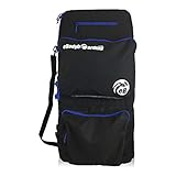 eBodyboarding Commando 1-2 Bodyboard Deluxe Backpack Bag -Black