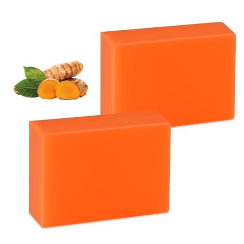 Jabón de Ácido Kójico, 2 * 100g Kojic Acid Soap de cúrcuma, Jabon de Curcuma Removedor de Manchas Oscuras para la Cara y el Cuerpo, Humectante, Unificar el Tono de la Piel Jabón de Ácido Kójico, 2 * 100g Kojic Acid Soap de cúrcuma, Jabon de Curcuma Removedor de Manchas Oscuras para la Cara y el Cuerpo, Humectante, Unificar el Tono de la Piel