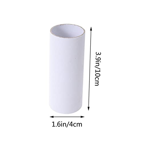 MAGICLULU 15 Stück Rollen -tube Spielzeug Für Kleinkinder Pappröhre Aus Pappe Versenden Von Versandrohren Pappröhren Für Heimwerker Bastelröhren Selbstgemacht Weißes Papier Student