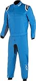 Alpinestars KMX-9 v2 S - Tuta da kart giovanile 3356519 (Taglia: 120, Nero/Rosso)