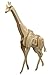 Produktbild Pebaro 859/4 Holzbausatz Giraffe, 3D Puzzle Tier, Modellbausatz, Basteln mit Holz, Holzpuzzle, Bastelset, vorgestanzte Holzplatte, ausbrechen, zusammenstecken, fertig, Geschenkidee