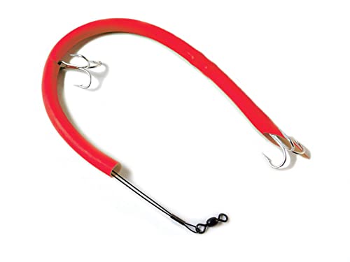 Sea Strike Ct14R Deluxe Cuda Tube 14", Two 36557 Treble Hooks, 60 Lb #TOP30