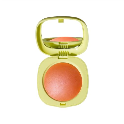 Image of Made by Mitchell | Blursh Pod Domed Blusher | Tropical Orange Shade | Blushes | Juicy Mango