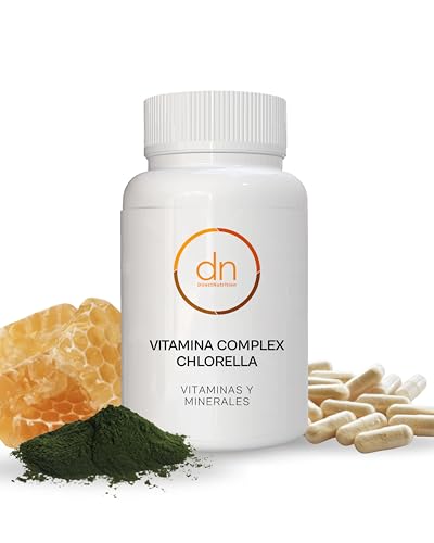 VITA COMPLEX CHLORELLA – Suplemento Natural Multivitamínico | Apoyo Nutricional y Energético | 60 Cápsulas Vegetales