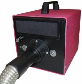 High Velocity Variable Speed Force Dryer, Dog Grooming Dryer, Preferred by Professional Groomers Worldwide, Light Weight Quiet Kool Dryer, no-Scratch Hand Built in USA by EZ-Groom - Pink