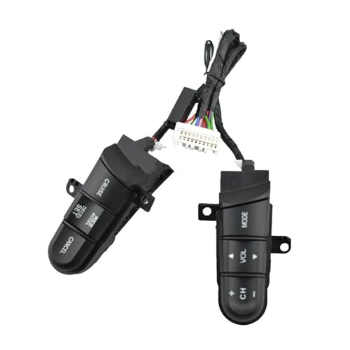 Bouton volant multifonction Civic 2006 commande audio rétro-éclairage rouge 36770-SNA-A12
