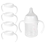 4 Pack Baby Bottle Handles for Pigeon Bottle, Bottle Holder for Newborn