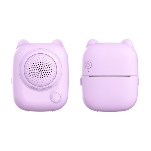 Image of AI Voice Bluetooth Mini Thermal Printer, Inkless Pocket Sticker Maker | Inkless pocket label printer for notes and stickers, ideal for home, school, office and travel daily study sorting use