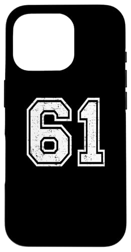 61 Number Sixty-One `[ X|[c OW \`[}b`O X}zP[X iPhone 16 Pro p