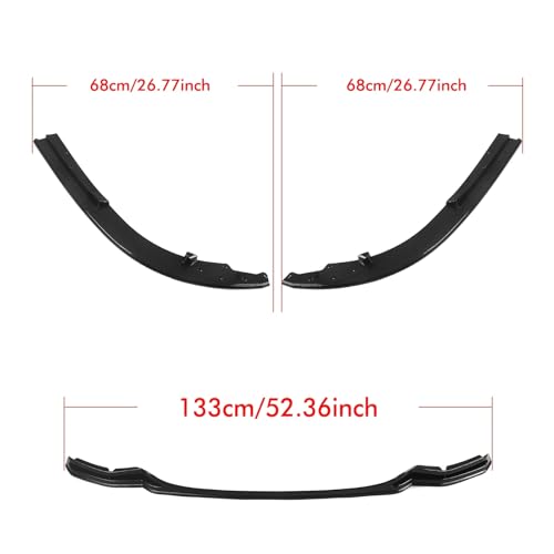 Lèvre avant pour BMW E92 E93 spoiler inférieur aérodynamique - 2