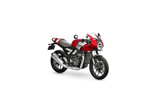 Image of TRIUMPH Thruxton 400 (349 CC) Motorcycle /Bike Lava Red Gloss Booking for Ex-Showroom Price