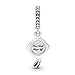 PANDORA Graduation Cap Silver Dangle