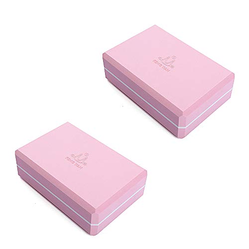 QAWS Yoga Balance Belt Bricks Foam Meditation Non-Slip Pilates Pillow Stretching Workout 2Pcs High Density Children Dance Dance Special Block Brick Beginner Aids
