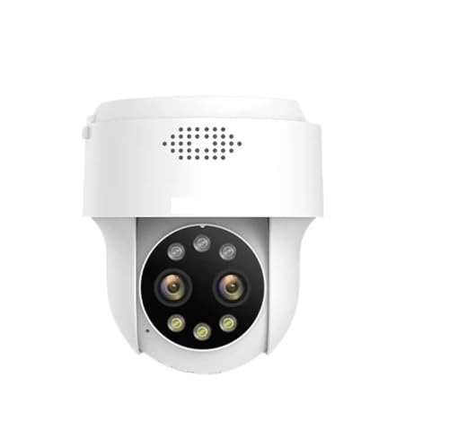 Cámara de seguridad exterior de 4MP con zoom digital 10X y conexión WiFi inalámbrica