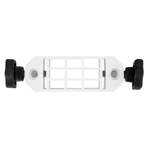 4 x Nivelliersystem für abgehängte Decken, Schnell Montagewerkzeug, Deckennivellierungshalter Profil CD60 ES Gipskartonplatte Regips, Deckenabhänger trockenbau, Direktabhänger, Laser-Zieltafel