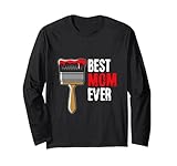 Best Mom ever, divertida camiseta de madre pintora para propietarios de dibujo de pintura. Una impresionante camisa de pintor para los amantes de la pintura vintage Es una gran camisa para padre, madre, niños, amigos y familiares en ocasiones como cumpleaños, Navidad, graduación.