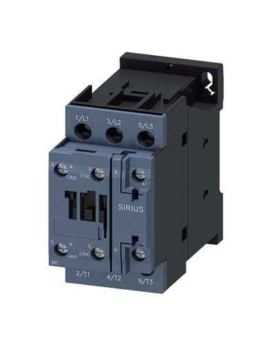 Contacteur 3RT6027-1AQ00 triphasé pour commande moteur électrique