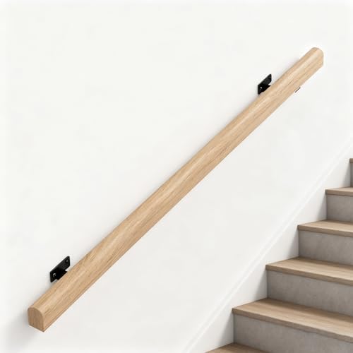 Rambarde d'escalier antidérapante en kit complet avec supports - 4