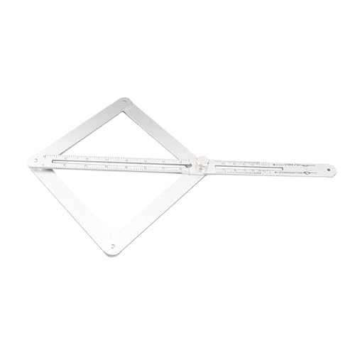 Buscador de ángulos ajustable de aleación de aluminio WALFRONT miniatura 2