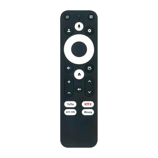 Ersetzte Sprachfernbedienung Passend für Strong Thomson Streaming Box 140G, 145G, LEAP-S3, LEAP-S3 Ultimate, SRT41