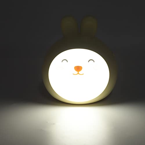 Lámpara de Mesa de Noche Infantil Tyenaza Conejo USB miniatura 5