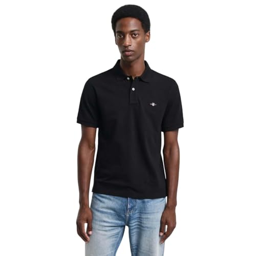 GANT REG EMB Archive Shield Polo - M