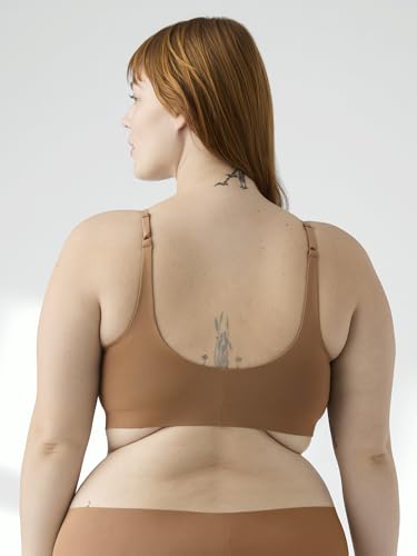 Image of True & Co Women's True & Co Soft Form Square-Neck Adjustable Plunge-Back Bra