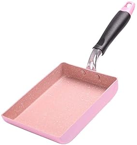 Xwbldbdfc WB10004 Prostokątna Patelnia Różowa