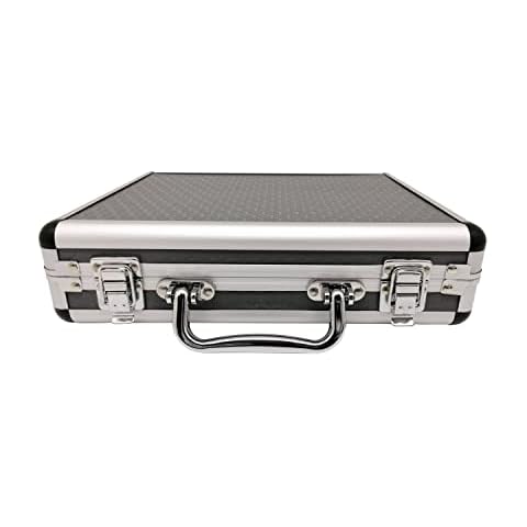 ROC Cases A036 Small Grey Travel Storage Case L280xW225xH65mm Briefcase Photography Electronics Gaming Cover