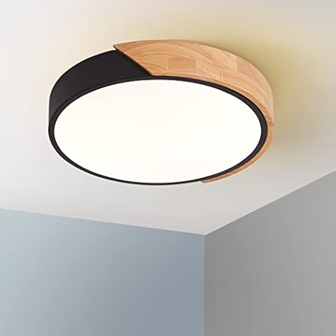 Plafón Led de Techo 24W Negro Cover