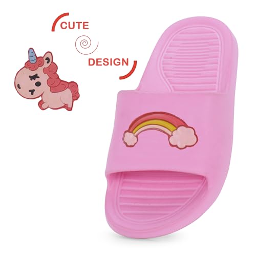 Image of DOCTOR EXTRA SOFT Unisex-Child Kids Rainy Monsoon Flip-Flop Sliders Soft Comfortable Indoor Outdoor Slippers Stylish Non-Slip Slide Home Casual Cool Cartoon Cute House Chappals For Boys & Girls