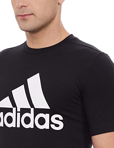 Image of Adidas Men's Solid Fitted T-Shirt