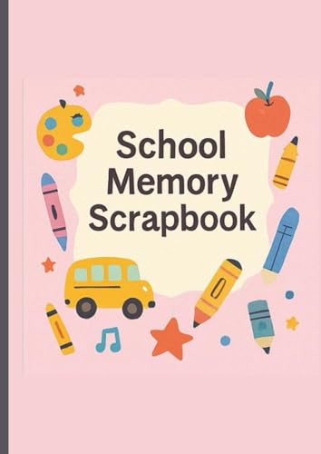 School Memory Book for Kids, All About Me – My