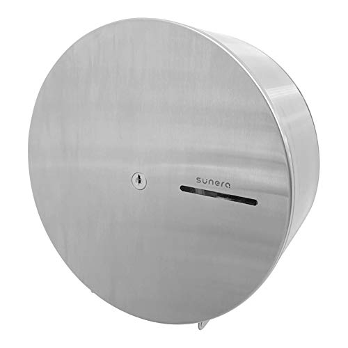 Sunera Jumbo-Rollenspender, 22,9 cm, 304 Edelstahl, Bürsten-Finish, kommerzielle Wandhalterung Cover