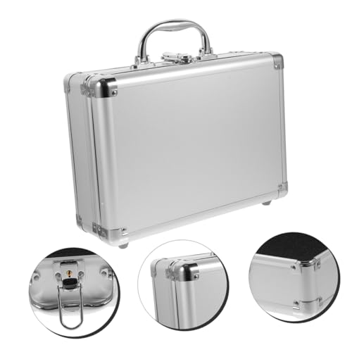 NUOBESTY Aluminum Case Multifunctional Suitcase for Outdoor Battery Organizer Storage Briefcase for Men4