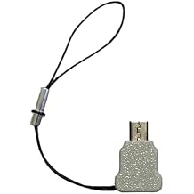 Game Console Charging Adapter, Type-C Interface for 3ds & NDSi & 2ds, with Anti-Loss Hanging Rope Light Gray