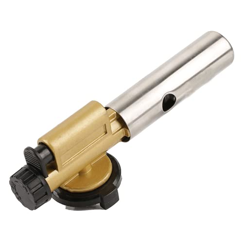 Tragbare Gasbrenner zum Kochen, 360 Grad freie Rotation Schweißen BBQ Flammpistole Vorheizrohr für Camping zum Wandern…