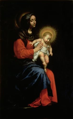 Art Mural Tableaux Graffiti Carlo Dolci Poster Moderne pour Grand Mur Vide Salon 60x90