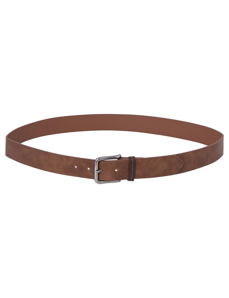 Springfield Men's Regular Tan Belt, Dark brown, Regular