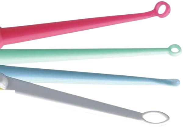 Ear Curettes Ear Pick Wax Removal Tool Cleaner for Personal Care Personal Cleaning Multicolor Child Pink Pack of