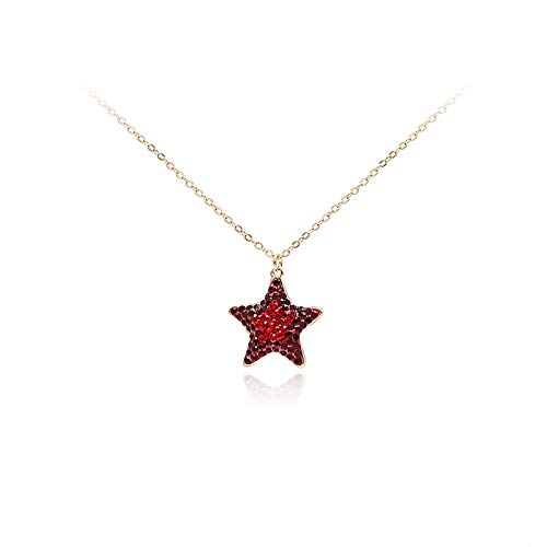 Star Light Naszyjnik Prosty, czysty naszyjnik ze stopu