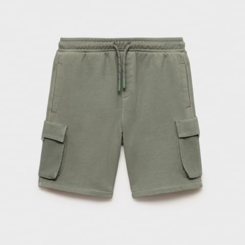 Image of Alan Jones Clothing Boys Cargo Shorts | Heavy GSM Cotton Blend Fabric | Kids & Boys Age 5-16 Years