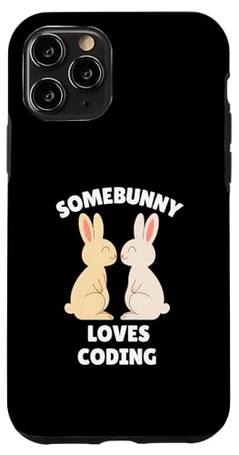 Somebunny Loves Coding �L���[�g �C�[�X�^�[ �o�j�[ �\�t�g�E�F�A�G���W�j�A �X�}�z�P�[�X iPhone 11 Pro �p