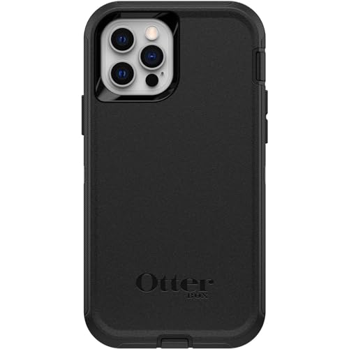 OtterBox Defender Series Screenless Edition Case for iPhone 12 & iPhone 12 Pro (Only) - Case Only - Non-Retail Packaging - Black