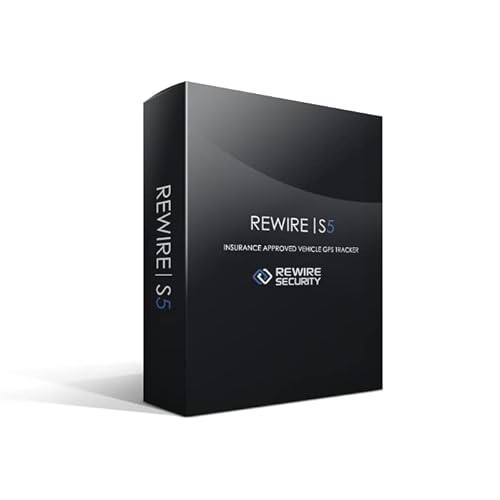 REWIRE SECURITY Thatcham S5 GPS Tracking Device | High Protection Level | Free Installation | Insurance Approved Tracker | 1 Year GPSLive & App Subscription Included | Insurance Premium Discount