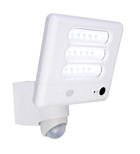 Price comparison product image Lutec ESA LED Security Light with Camera 25 W,  White